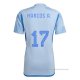 2ª Camiseta Espana Jugador Marcos A. 2022