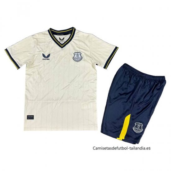 3ª Camiseta Everton Nino 2024-2025 - Haga un click en la imagen para cerrar