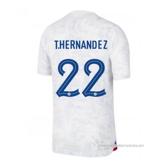 2ª Camiseta Francia Jugador T.Hernandez 2022 - Haga un click en la imagen para cerrar