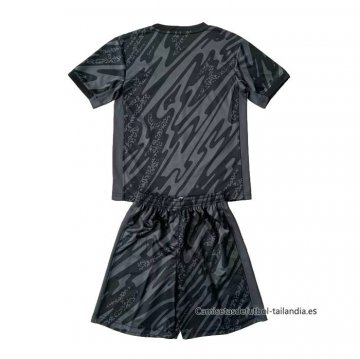 Camiseta Francia Portero Nino 2024 Negro