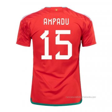 1ª Camiseta Gales Jugador Ampadu 2022