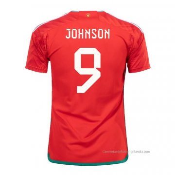 1ª Camiseta Gales Jugador Johnson 2022