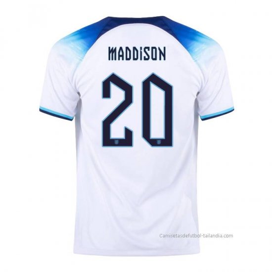 1ª Camiseta Inglaterra Jugador Maddison 2022 - Haga un click en la imagen para cerrar