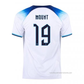 1ª Camiseta Inglaterra Jugador Mount 2022 1ª Camiseta Inglaterra Jugador Mount 2022