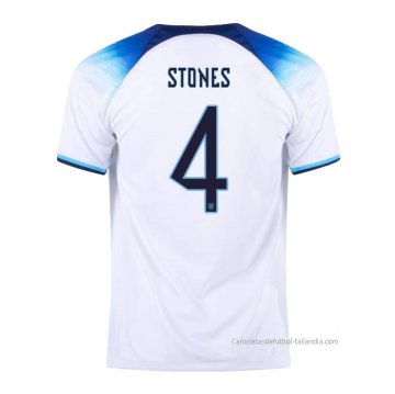 1ª Camiseta Inglaterra Jugador Stones 2022 1ª Camiseta Inglaterra Jugador Stones 2022
