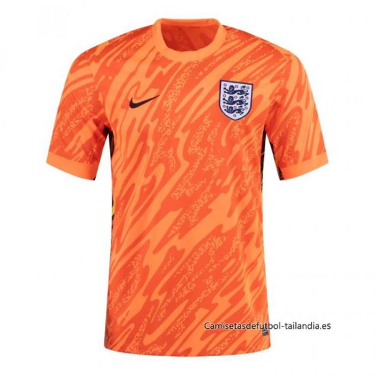 Camiseta Inglaterra Portero 2024 Naranja - Haga un click en la imagen para cerrar