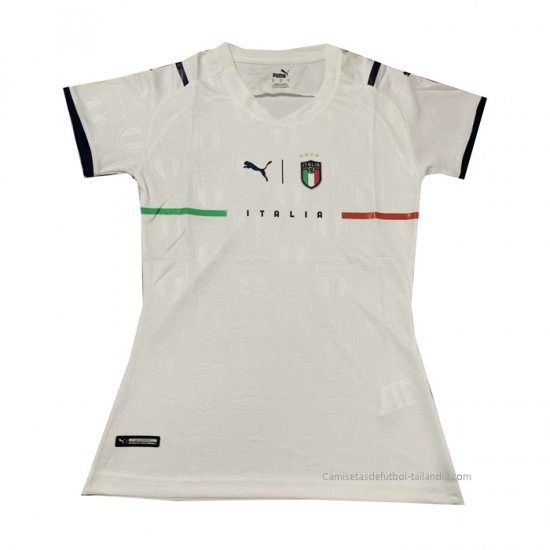 2ª Camiseta Italia Mujer 2021 - Haga un click en la imagen para cerrar