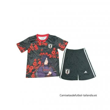 Camiseta Japon Anime Nino 2025-2026 Negro Rojo Camiseta Japon Anime Nino 2025-2026 Negro Rojo