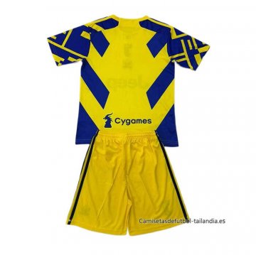Camiseta Juventus Concept Nino 2024-2025 Amarillo