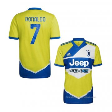 3ª Camiseta Juventus Jugador Ronaldo 2021-2022 3ª Camiseta Juventus Jugador Ronaldo 2021-2022