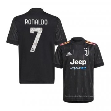 2ª Camiseta Juventus Jugador Ronaldo 2021-2022 2ª Camiseta Juventus Jugador Ronaldo 2021-2022