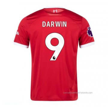 1ª Camiseta Liverpool Jugador Darwin 2023-2024 1ª Camiseta Liverpool Jugador Darwin 2023-2024