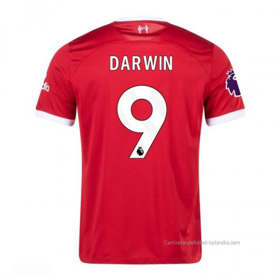 1ª Camiseta Liverpool Jugador Darwin 2023-2024 - Haga un click en la imagen para cerrar