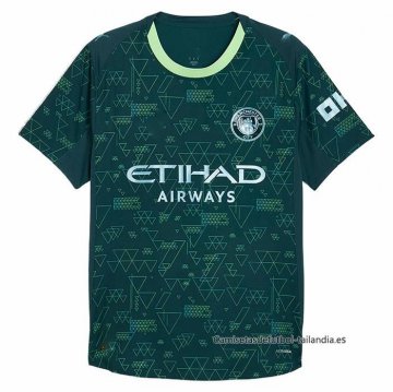 4ª Camiseta Manchester City Authentic 2025-2026