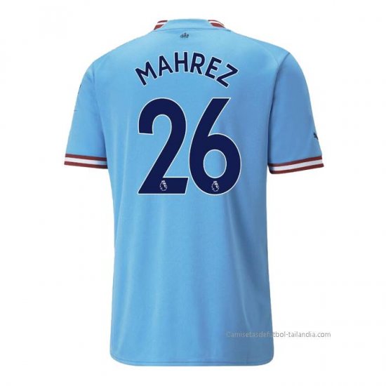 1ª Camiseta Manchester City Jugador Mahrez 2022-2023 - Haga un click en la imagen para cerrar