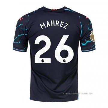 3ª Camiseta Manchester City Jugador Mahrez 2023-2024