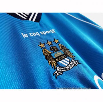 1ª Camiseta Manchester City Retro 99-01