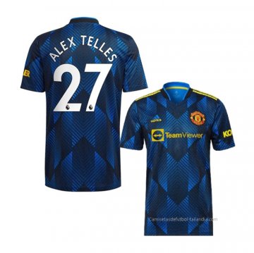 3ª Camiseta Manchester United Jugador Alex Telles 2021-2022 3ª Camiseta Manchester United Jugador Alex Telles 2021-2022