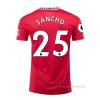 1ª Camiseta Manchester United Jugador Sancho 2022-2023 1ª Camiseta Manchester United Jugador Sancho 2022-2023
