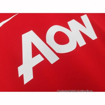 1ª Camiseta Manchester United Retro 10-11