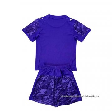Camiseta Olympique Marsella Portero Nino 2025-2026 Purpura