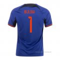 2ª Camiseta Paises Bajos Jugador Bijlow 2022