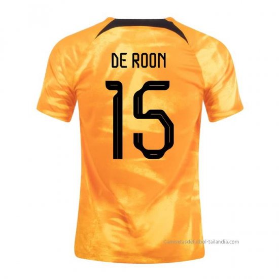 1ª Camiseta Paises Bajos Jugador De Roon 2022 - Haga un click en la imagen para cerrar