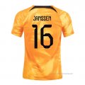 1ª Camiseta Paises Bajos Jugador Janssen 2022