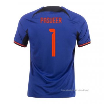2ª Camiseta Paises Bajos Jugador Pasveer 2022