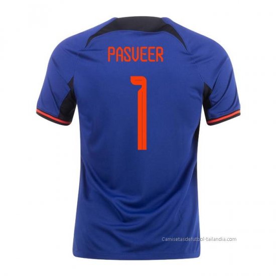 2ª Camiseta Paises Bajos Jugador Pasveer 2022 - Haga un click en la imagen para cerrar