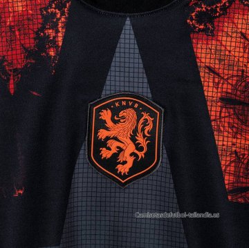 Camiseta Paises Bajos Portero Manga Larga 2025