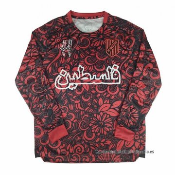 Camiseta Palestina Special Manga Larga 2025-2026 Rojo Camiseta Palestina Special Manga Larga 2025-2026 Rojo