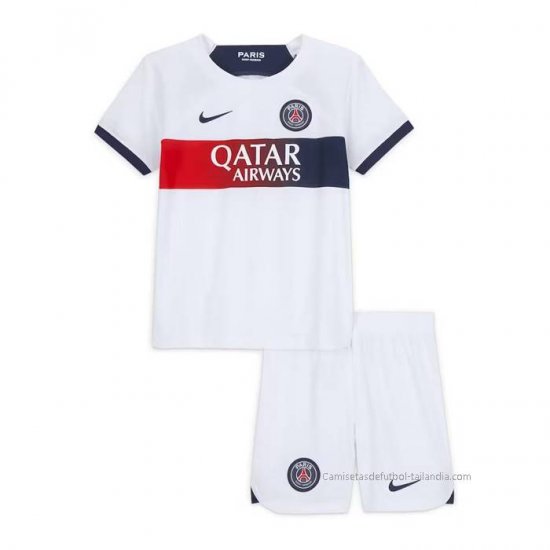 2ª Camiseta Paris Saint-Germain Nino 2023-2024 - Haga un click en la imagen para cerrar