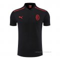 Camiseta Polo del AC Milan 2022-2023 Negro