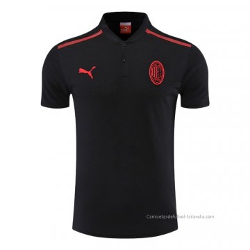 Camiseta Polo del AC Milan 2022-2023 Negro Camiseta Polo del AC Milan 2022-2023 Negro