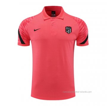 Camiseta Polo del Atletico Madrid 2022-2023 Rosa Camiseta Polo del Atletico Madrid 2022-2023 Rosa