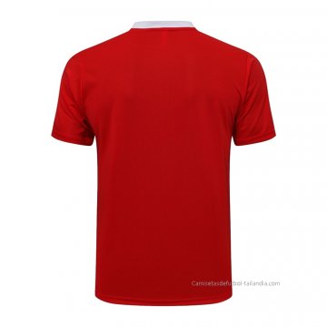 Camiseta Polo del Bayern Munich 2021-2022 Rojo