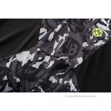 Camiseta Polo del Borussia Dortmund 2021-2022 Negro