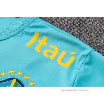 Camiseta Polo del Brasil 2022-2023 Azul