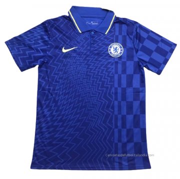 Camiseta Polo del Chelsea 2021 Azul Camiseta Polo del Chelsea 2021 Azul
