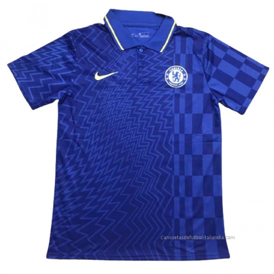 Camiseta Polo del Chelsea 2021 Azul - Haga un click en la imagen para cerrar