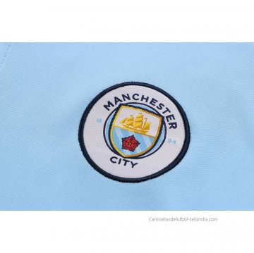 Camiseta Polo del Manchester City 2022-2023 Azul