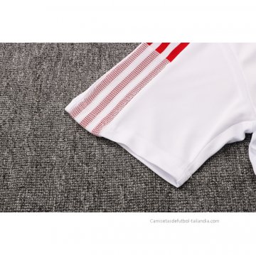 Camiseta Polo del Manchester United 2021-2022 Blanco