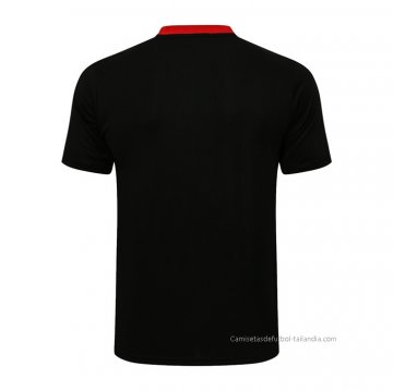 Camiseta Polo del Manchester United 2021-2022 Negro