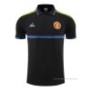 Camiseta Polo del Manchester United 2022-2023 Negro y Azul Camiseta Polo del Manchester United 2022-2023 Negro y Azul