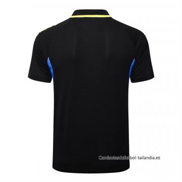 Camiseta Polo del Manchester United 2025-2026 Negro Amarillo