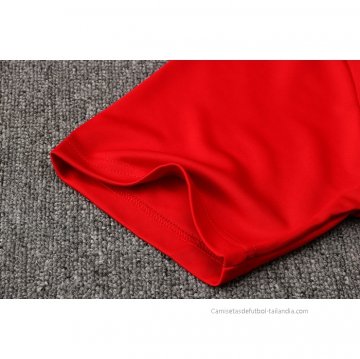 Camiseta Polo del Paris Saint-Germain 2021-2022 Rojo