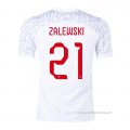 1ª Camiseta Polonia Jugador Zalewski 2022