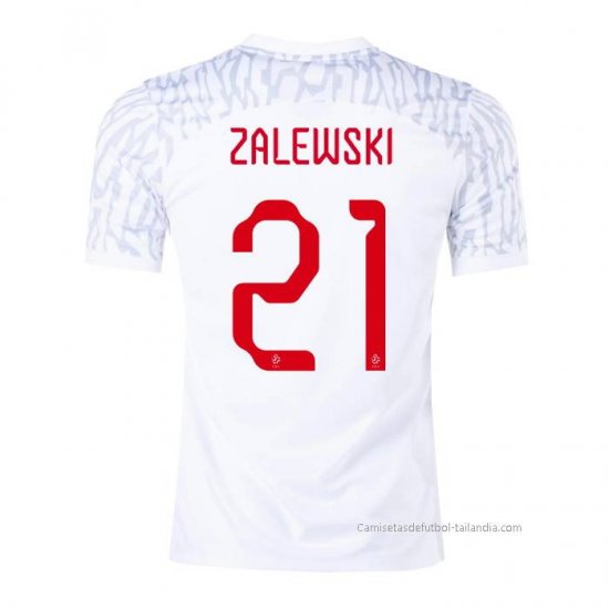 1ª Camiseta Polonia Jugador Zalewski 2022 - Haga un click en la imagen para cerrar