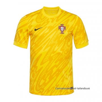 Camiseta Portugal Portero 2024 Amarillo Camiseta Portugal Portero 2024 Amarillo